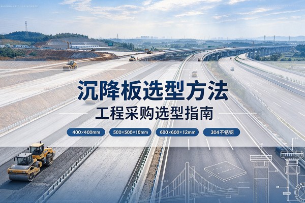 原平沉降板选择方法