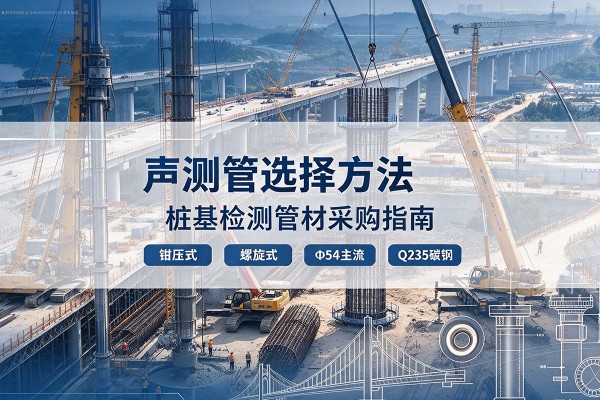 原平声测管选型标准