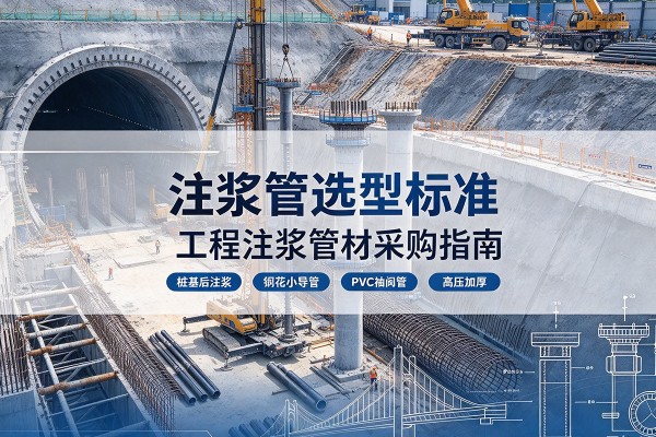 原平注浆管选型标准